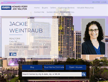 Tablet Screenshot of jackieweintraub.com